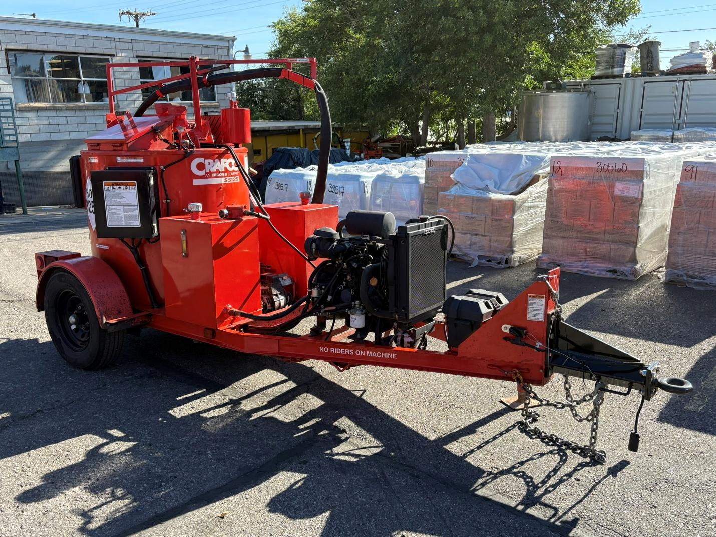 FOR SALE 2007 Crafco SS125D Super Shot 125 Diesel Melter
