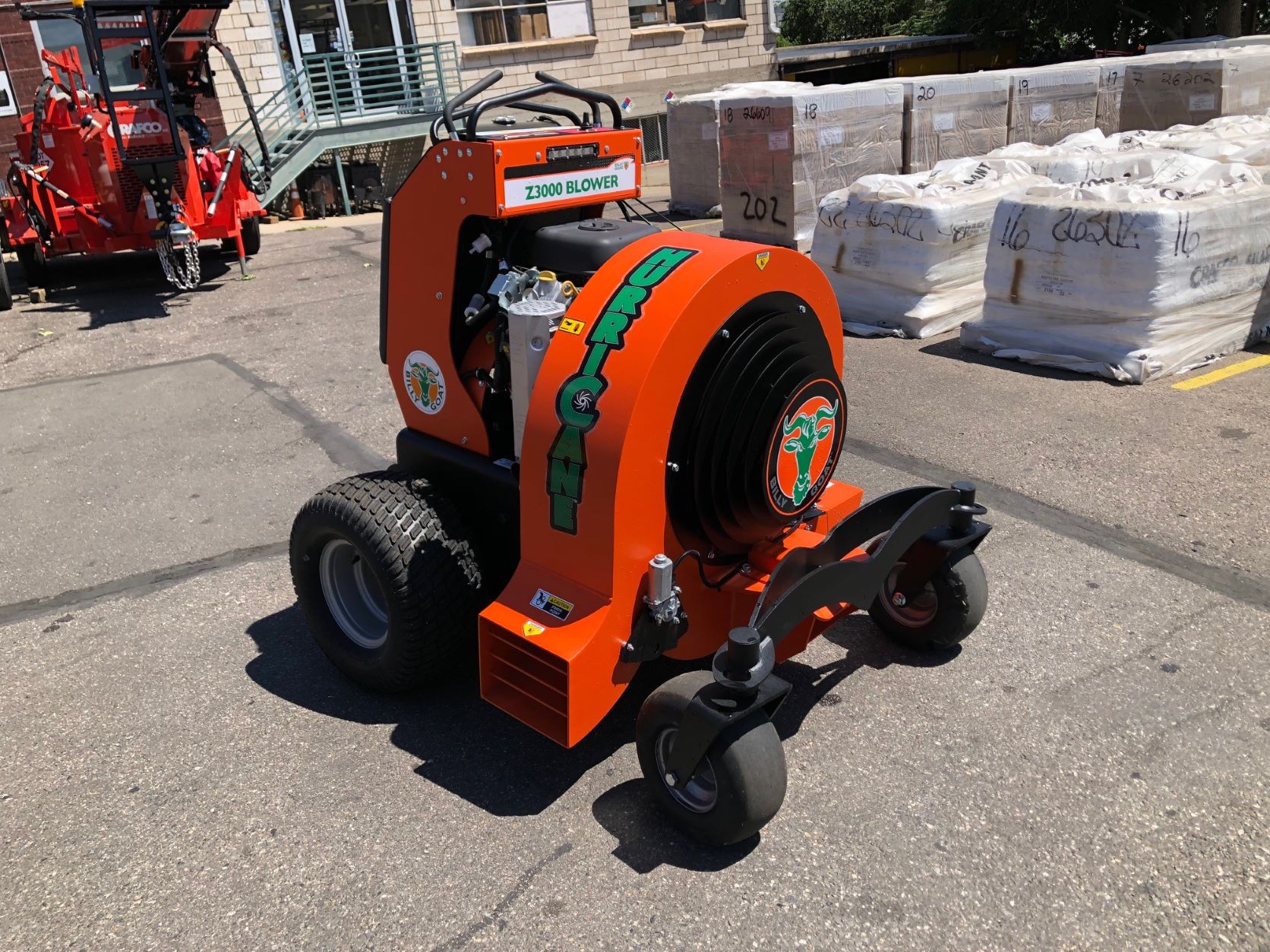 Hurricane Z3000 Zero Turn Stand On Blower DISSCO